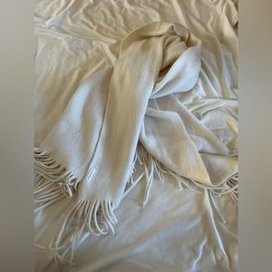 Anthropologie Fringed Wrap Scarf